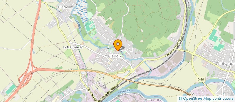 localisation de l'entreprise MADAME NATHALIE POTET  CLAIROIX