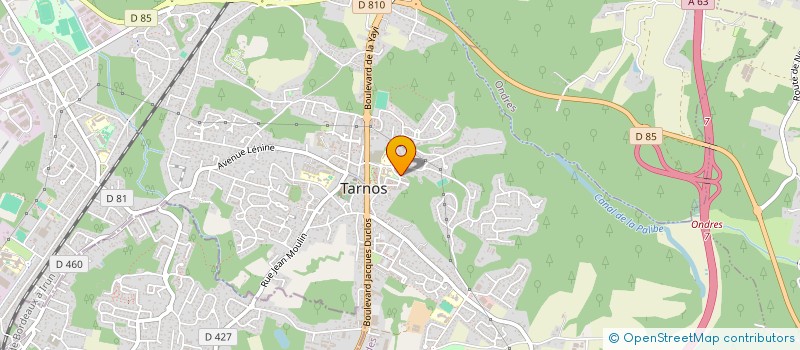 localisation de l'entreprise MADAME NATHALIE POTIN  TARNOS