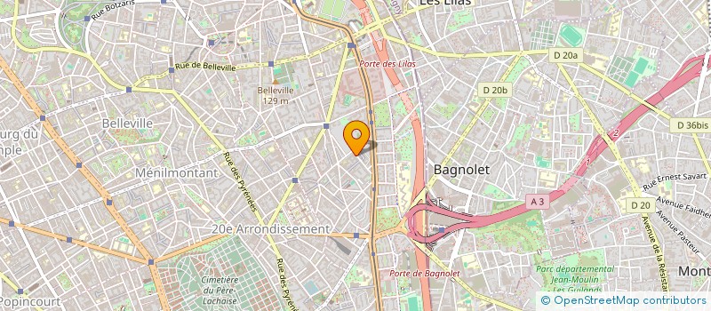 localisation de l'entreprise MADAME NATHALIE POUDEROUX  PARIS