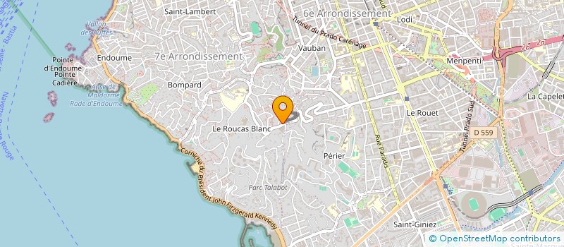 localisation de l'entreprise MADAME NATHALIE POUGET à MARSEILLE
