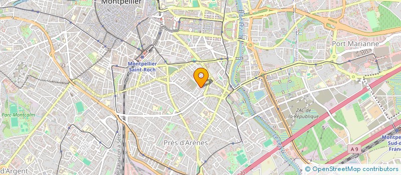 localisation de l'entreprise MADAME NATHALIE POUILLARD à MONTPELLIER