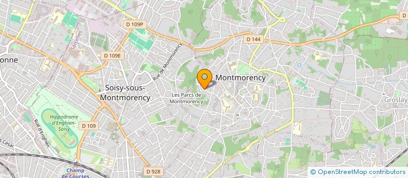 localisation de l'entreprise MADAME NATHALIE POUNNOUVONG à MONTMORENCY