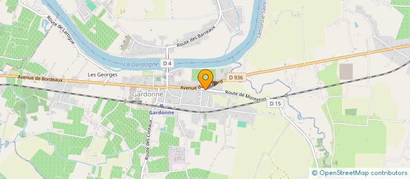 localisation de l'entreprise MADAME NATHALIE PRADINES  GARDONNE