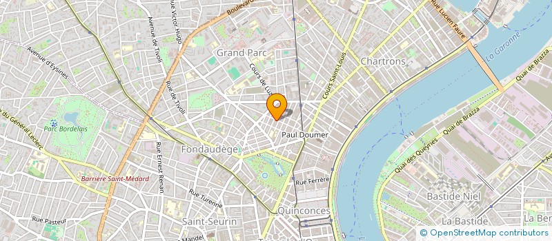 localisation de l'entreprise MADAME NATHALIE PREAUBERT  BORDEAUX