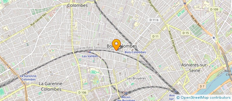 localisation de l'entreprise MADAME NATHALIE PRENTOUT à BOIS-COLOMBES