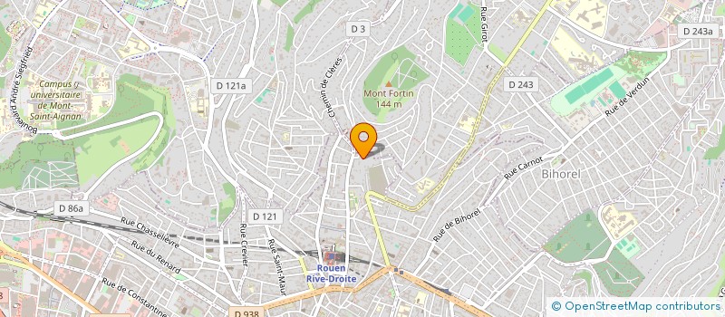 localisation de l'entreprise MADAME NATHALIE PRETERRE à ROUEN