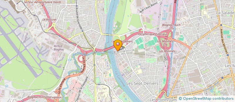 localisation de l'entreprise MADAME NATHALIE PRIEUR à TOULOUSE