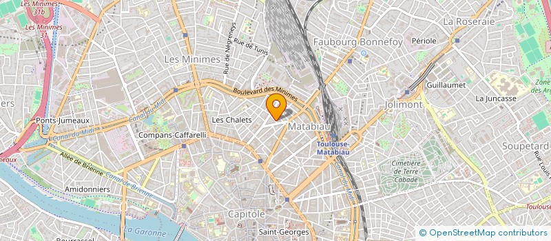 localisation de l'entreprise MADAME NATHALIE PRIEUX à TOULOUSE