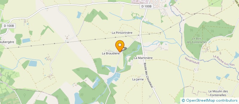 localisation de l'entreprise MADAME NATHALIE PRIOUZEAU  VENANSAULT