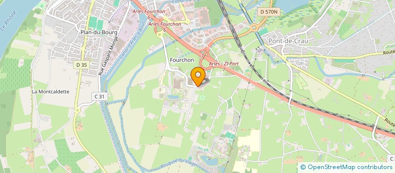 localisation de l'entreprise MADAME NATHALIE PROPHETE  ARLES