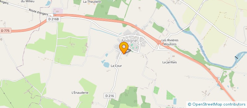 localisation de l'entreprise MADAME NATHALIE PROT  LONGUENEE-EN-ANJOU