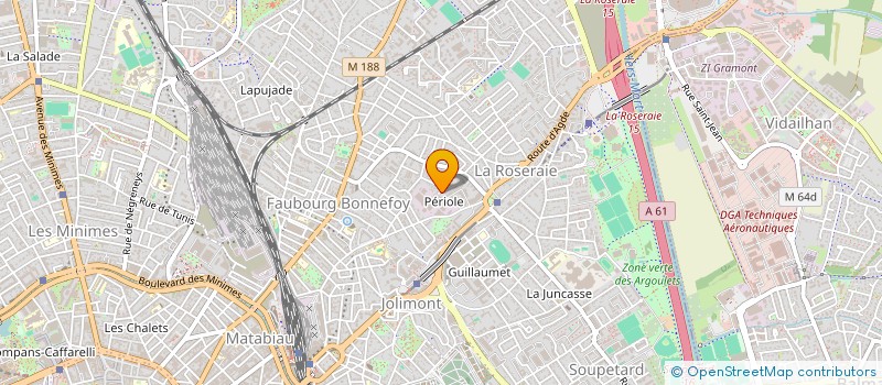 localisation de l'entreprise MADAME NATHALIE PROUPIN à TOULOUSE
