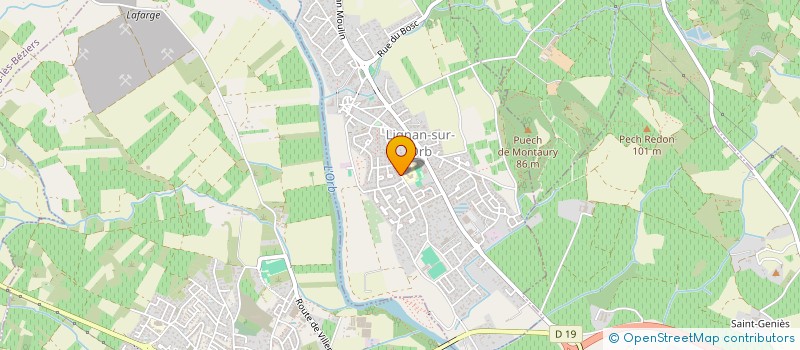 localisation de l'entreprise MADAME NATHALIE PROUX  AUTIGNAC