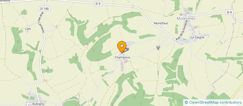 localisation de l'entreprise MADAME NATHALIE PUISSANT  LES HAUTS DE FORTERRE