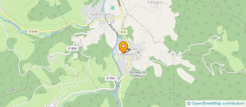 localisation de l'entreprise MADAME NATHALIE PUJOL à CASTILLON-EN-COUSERANS