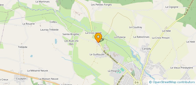 localisation de l'entreprise MADAME NATHALIE QUEGUINER à LOUDEAC