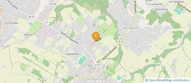 localisation de l'entreprise MADAME NATHALIE QUENESCOURT  PECHBONNIEU