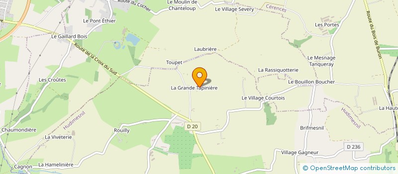 localisation de l'entreprise MADAME NATHALIE QUENNEHEN  HUDIMESNIL