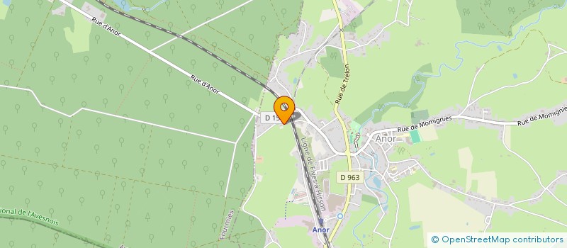 localisation de l'entreprise MADAME NATHALIE QUILLET  ANOR