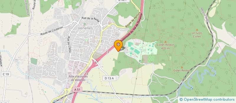 localisation de l'entreprise MADAME NATHALIE RABIER  VENELLES