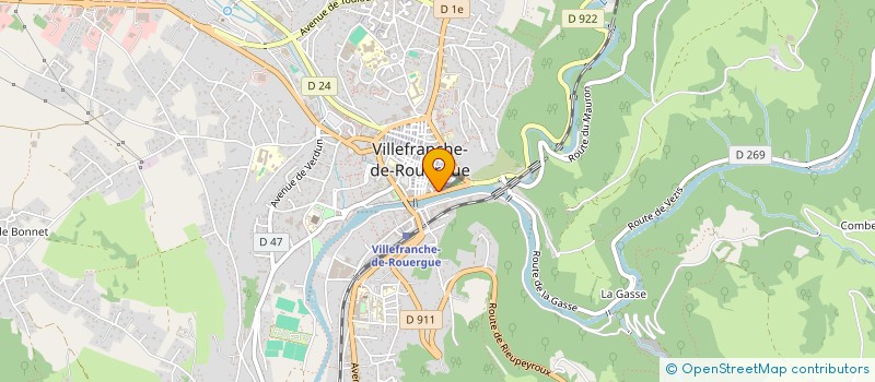 localisation de l'entreprise MADAME NATHALIE RAILHET à VILLEFRANCHE-DE-ROUERGUE