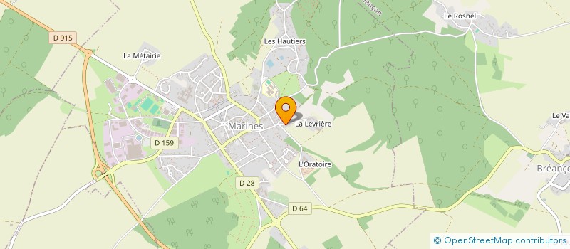 localisation de l'entreprise MADAME NATHALIE RAINTEAU  MARINES