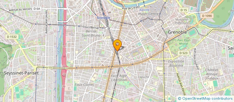 localisation de l'entreprise MADAME NATHALIE RAMIREZ URIBE à GRENOBLE