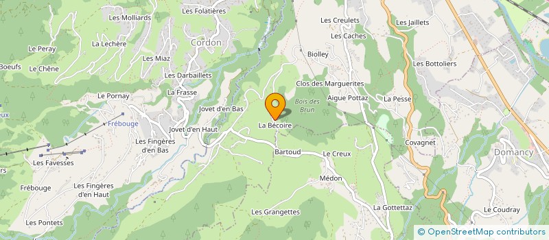 localisation de l'entreprise MADAME NATHALIE RAMOND  SALLANCHES