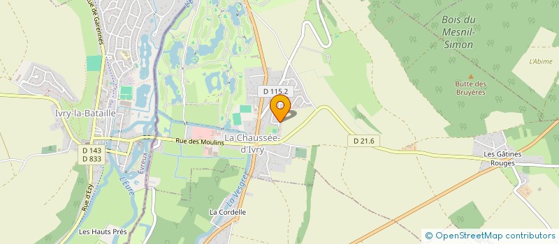 localisation de l'entreprise MADAME NATHALIE RANGEL à LA CHAUSSEE-D'IVRY