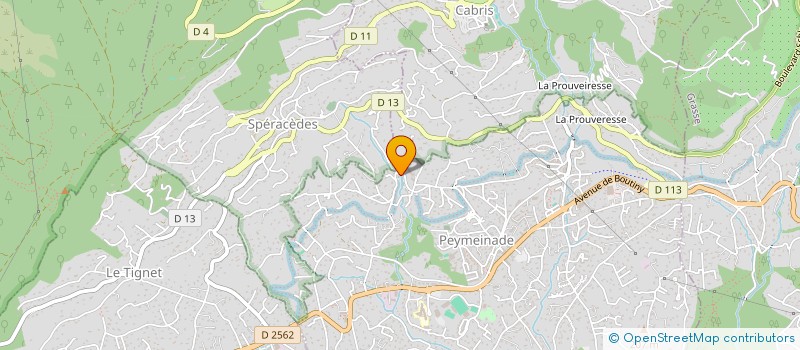 localisation de l'entreprise MADAME NATHALIE RAP  PEYMEINADE