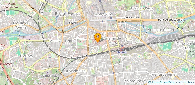 localisation de l'entreprise MADAME NATHALIE RAPP  RENNES