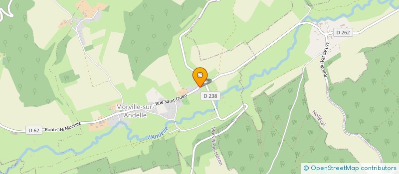 localisation de l'entreprise MADAME NATHALIE RATIEUVILLE  MORVILLE-SUR-ANDELLE