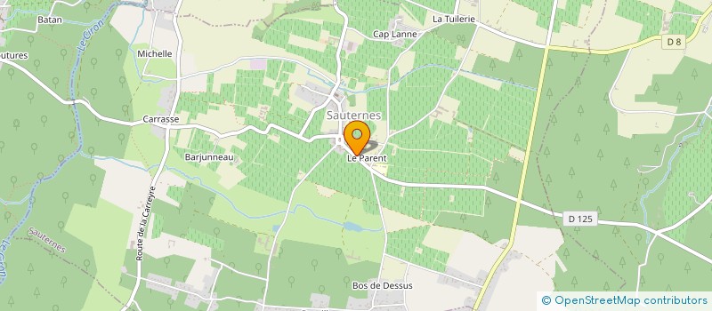 localisation de l'entreprise MADAME NATHALIE RAUDRANT à SAUTERNES