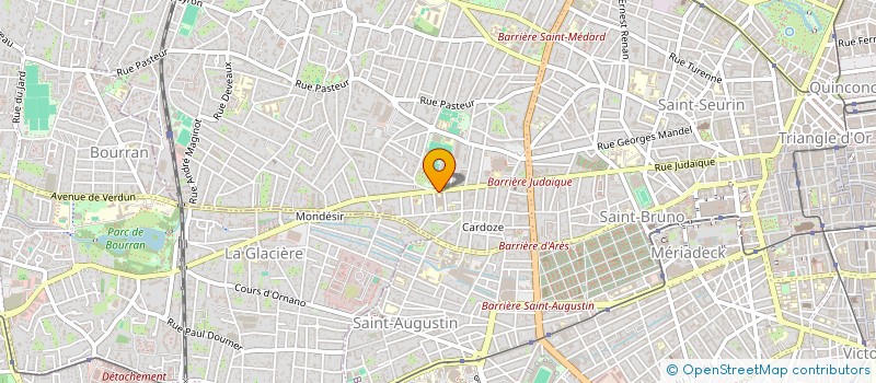 localisation de l'entreprise MADAME NATHALIE RAYMOND à BORDEAUX