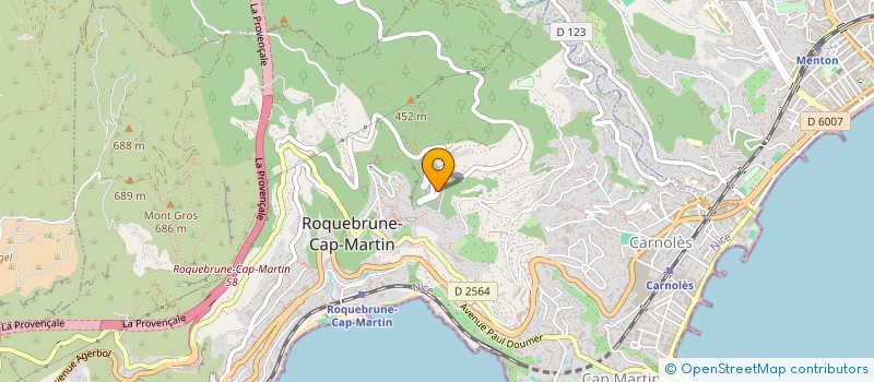 localisation de l'entreprise MADAME NATHALIE RAZAIRE  ROQUEBRUNE-CAP-MARTIN