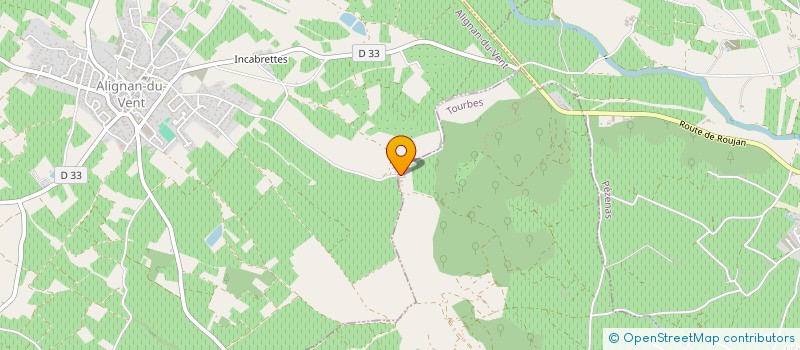 localisation de l'entreprise MADAME NATHALIE RAZIMBAUD  TOURBES