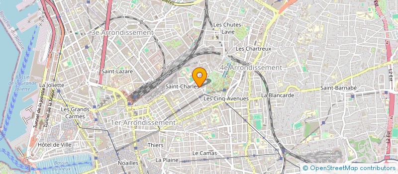 localisation de l'entreprise MADAME NATHALIE RE  MARSEILLE