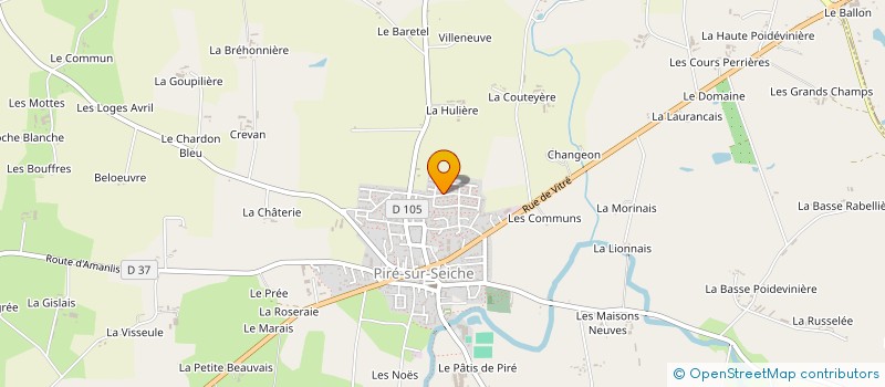 localisation de l'entreprise MADAME NATHALIE REDOUTE  RENNES