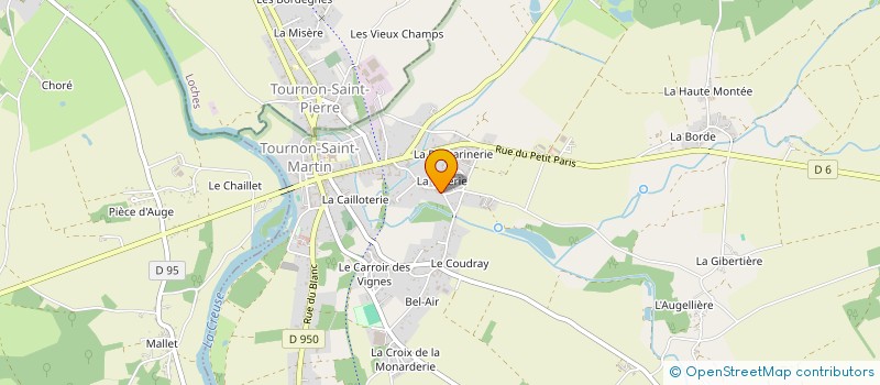 localisation de l'entreprise MADAME NATHALIE REDZIC à TOURNON-SAINT-MARTIN