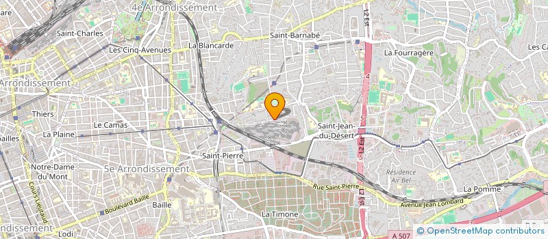 localisation de l'entreprise MADAME NATHALIE REFALO à MARSEILLE