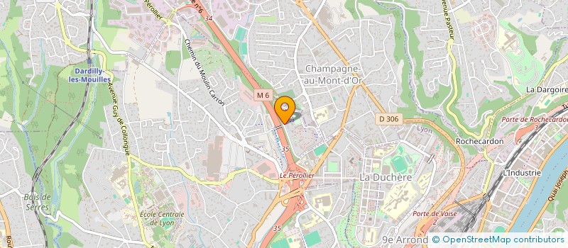 localisation de l'entreprise MADAME NATHALIE REGNIER  ECULLY