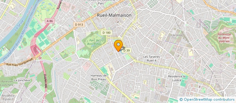 localisation de l'entreprise MADAME NATHALIE REICHSTADT à RUEIL-MALMAISON