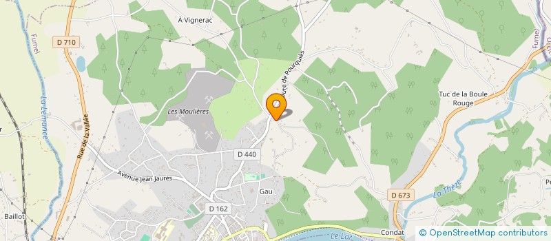 localisation de l'entreprise MADAME NATHALIE REMIGEREAU  FUMEL