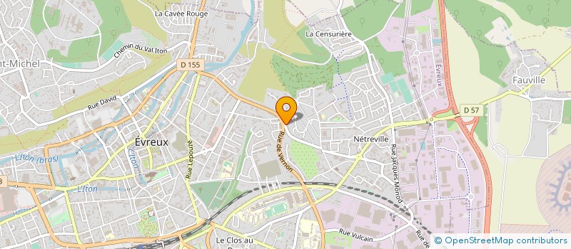 localisation de l'entreprise MADAME NATHALIE REMY à EVREUX