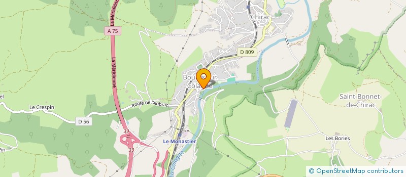 localisation de l'entreprise MADAME NATHALIE RENALDO  BOURGS SUR COLAGNE