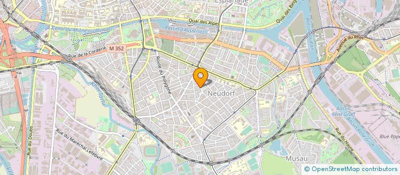 localisation de l'entreprise MADAME NATHALIE RENARD à STRASBOURG