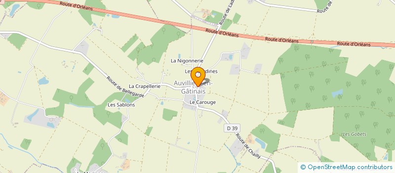 localisation de l'entreprise MADAME NATHALIE RENOUX à AUVILLIERS-EN-GATINAIS