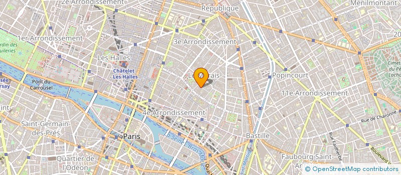 localisation de l'entreprise MADAME NATHALIE REPERANT  PARIS