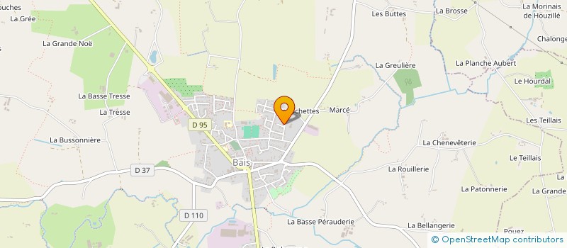 localisation de l'entreprise MADAME NATHALIE REUZE à BAIS