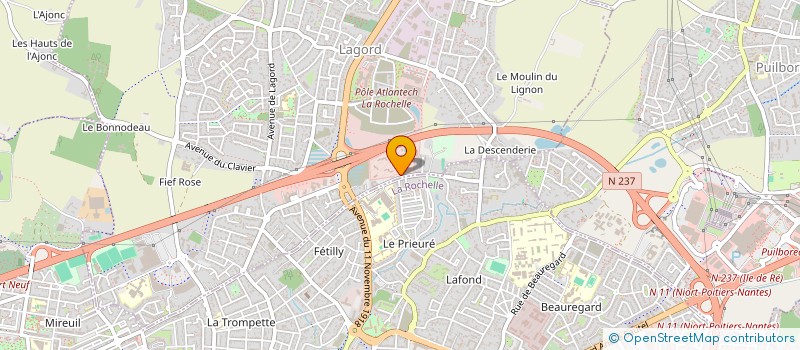 localisation de l'entreprise MADAME NATHALIE REVOL  LAGORD